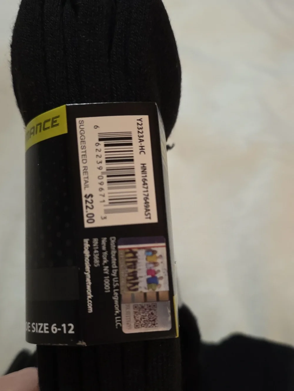 U.S. Polo Assn. Men's Black Low-Cut Athletic Socks with Gray Accents - 6 Pairs